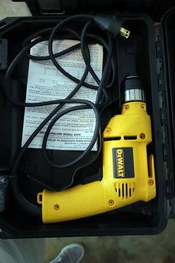 Dewalt drill, Dewalt plate jointer, and misc. biscuits and other