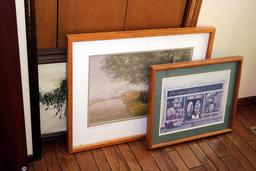 Lot of misc. paintings, prints, wall décor