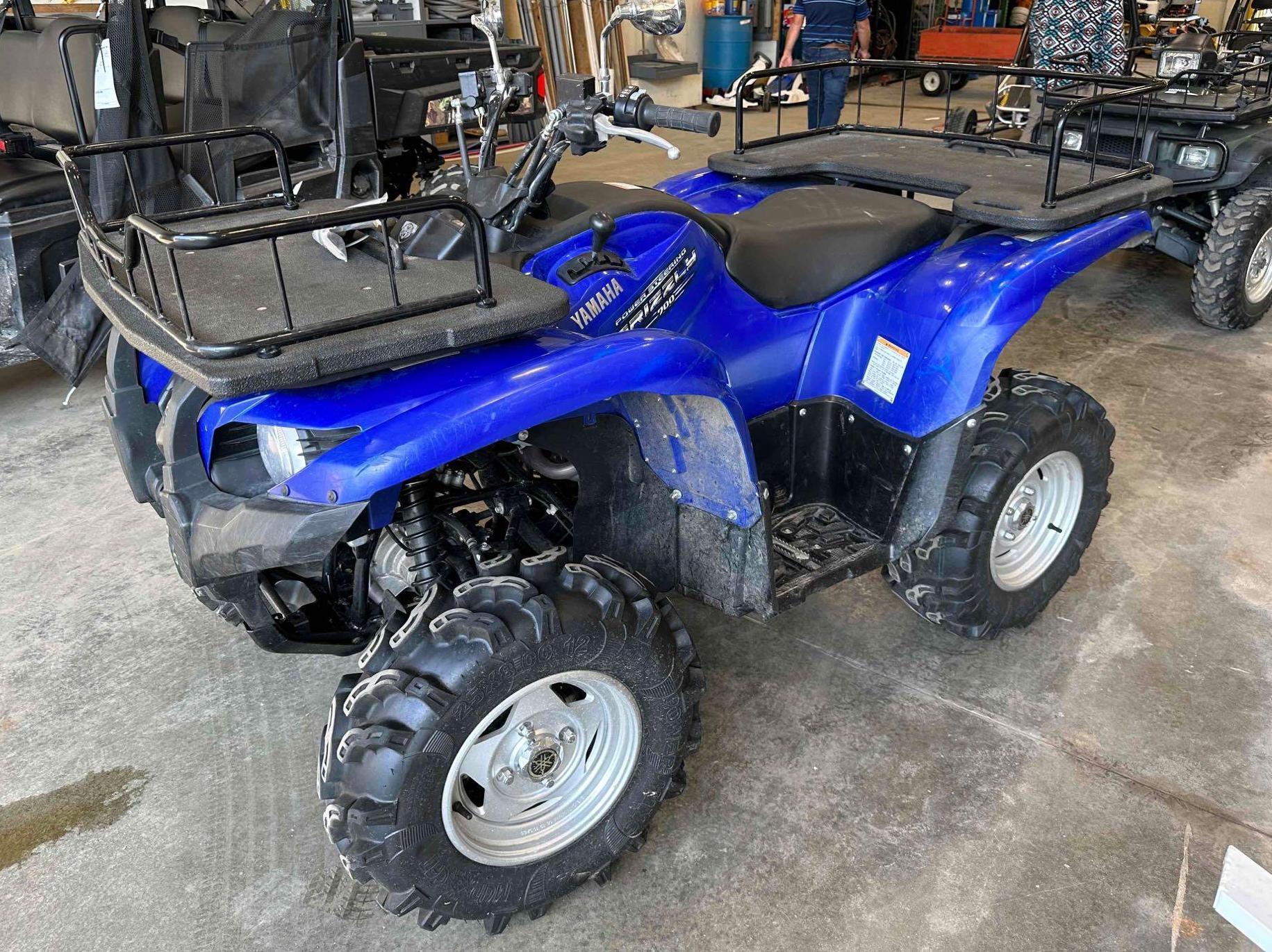 2011 YAMAHA GRIZZLEY 700 ATV