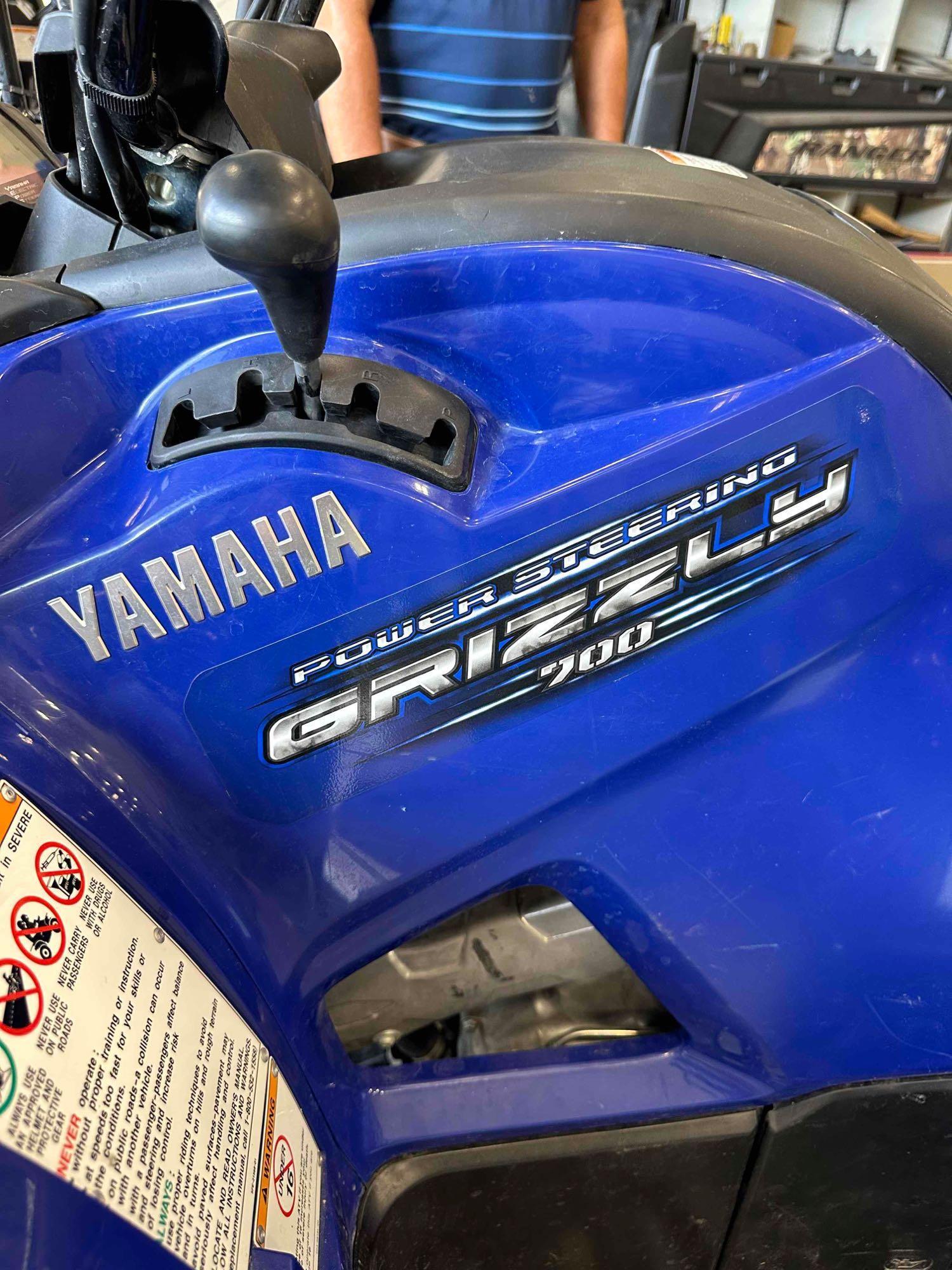 2011 YAMAHA GRIZZLEY 700 ATV