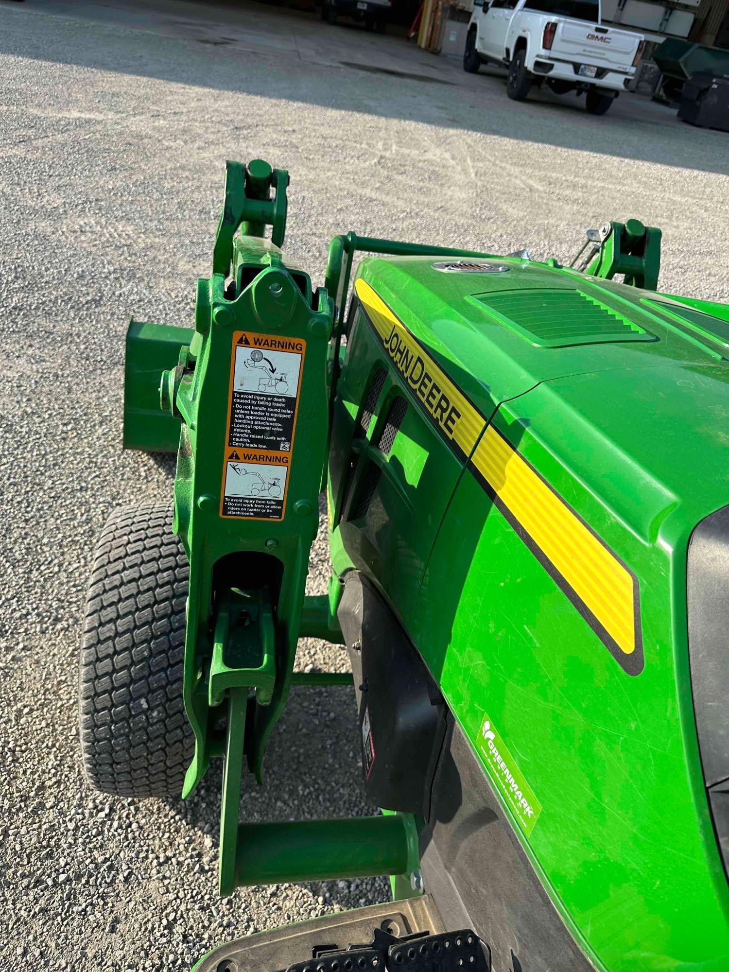 JOHN DEERE 4052R DIESEL FWD TRACTOR