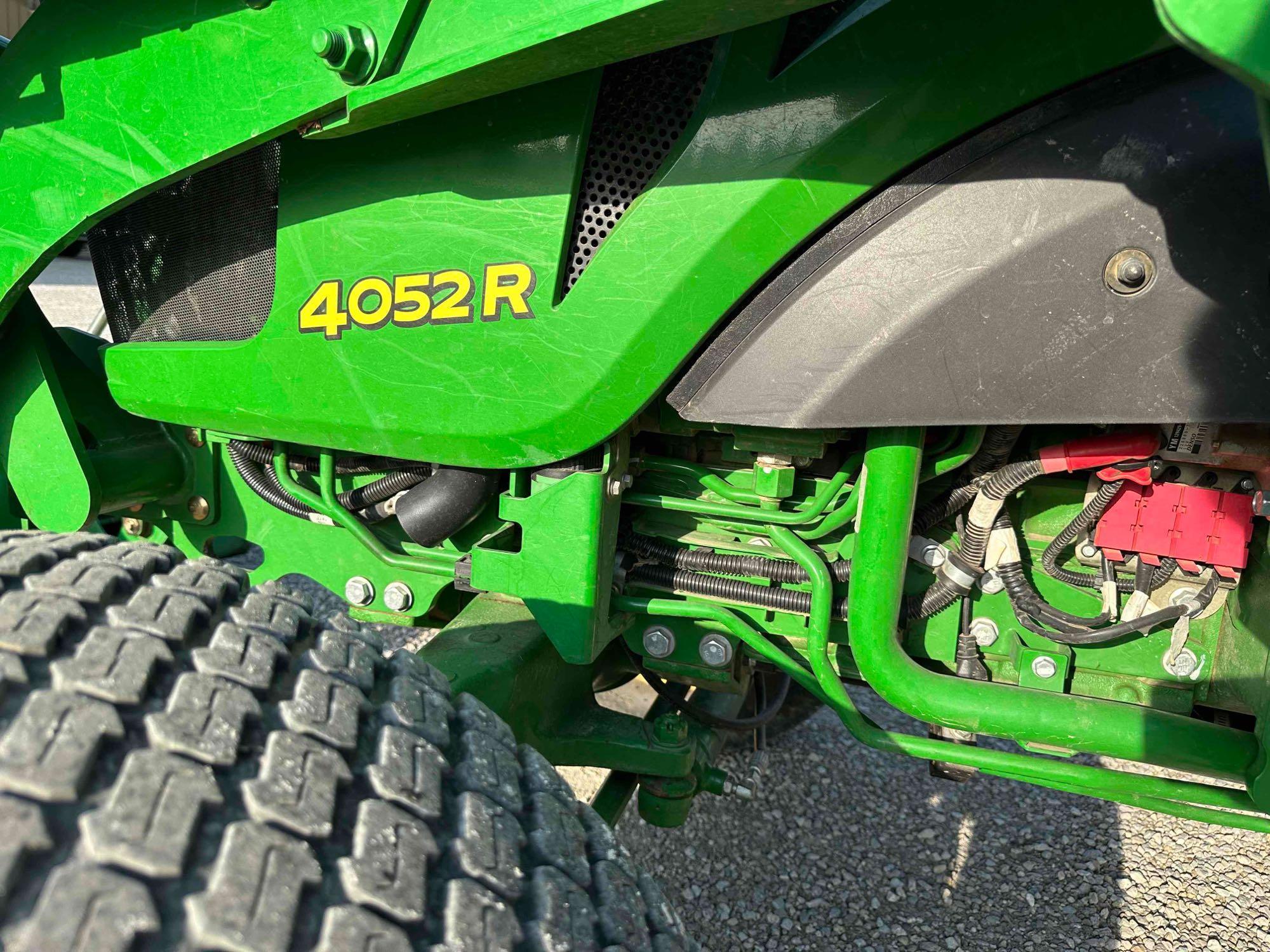 JOHN DEERE 4052R DIESEL FWD TRACTOR