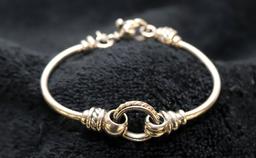 David Wyser SS and 18K gold Bracelet