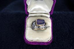 Amethyst Stone Ring