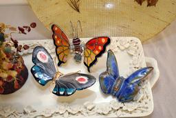 Lot of Butterfly Décor