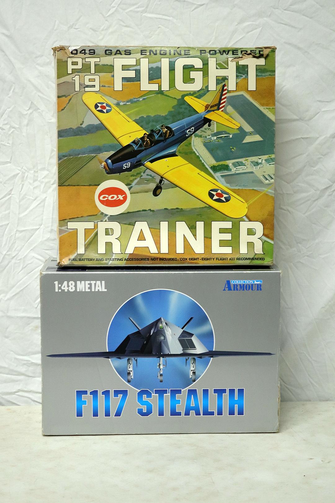 PT-19 & F117 Planes