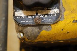 McCulloch Chainsaw