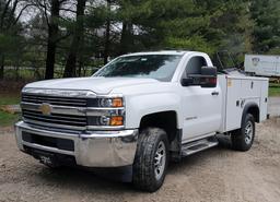 2017 Chevy Silverado K3500 HD Service Truck