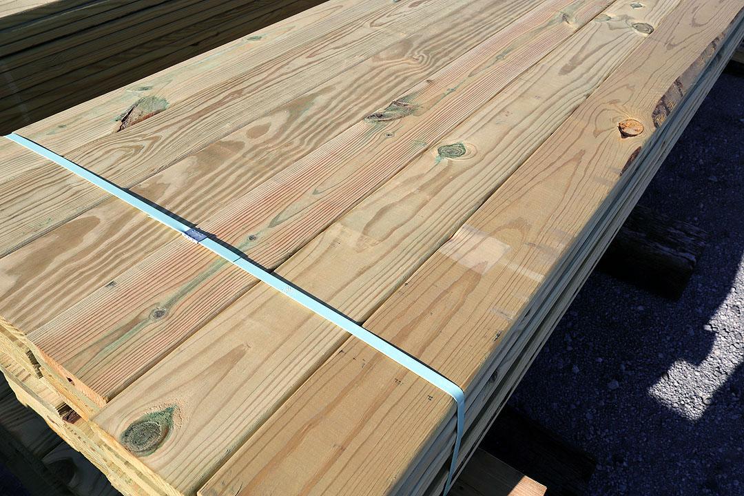 Treated Decking