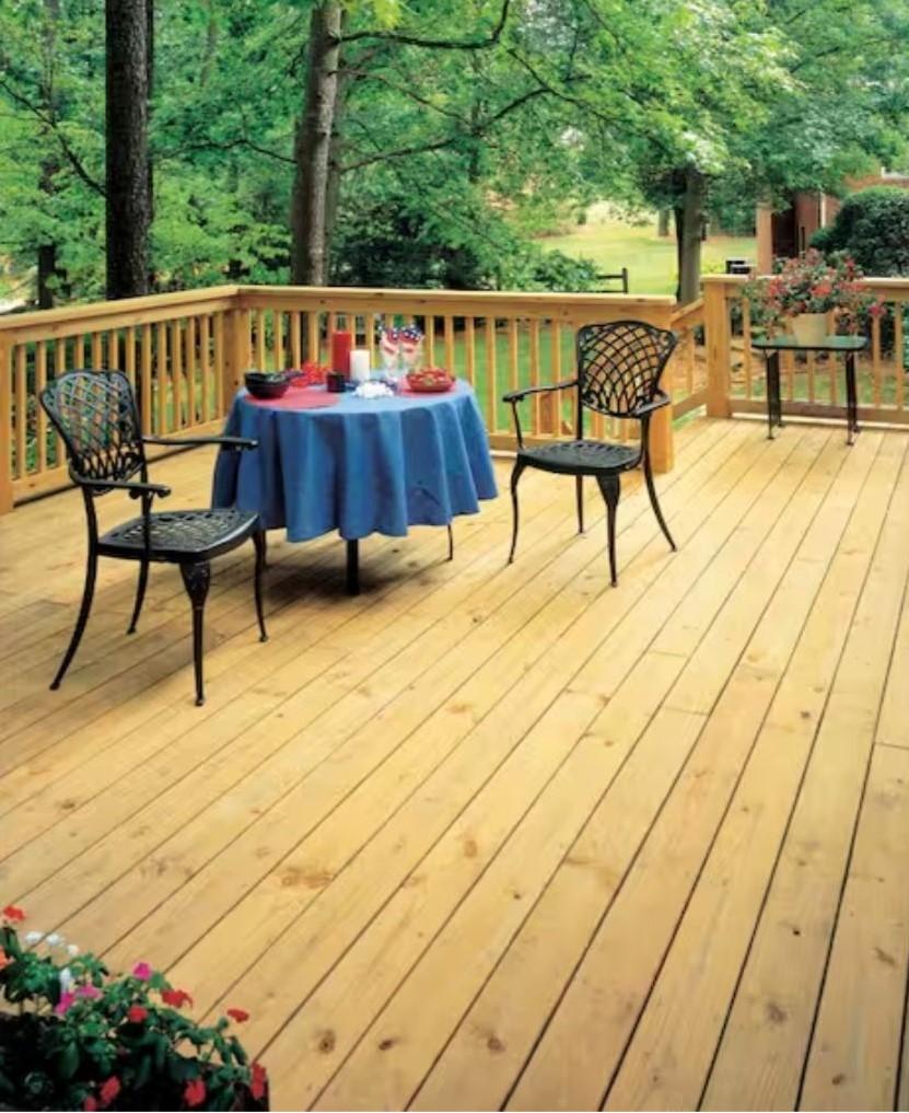 Treated Decking