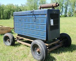 KOHER GENERATOR MOUNTED ON WAGON GEAR