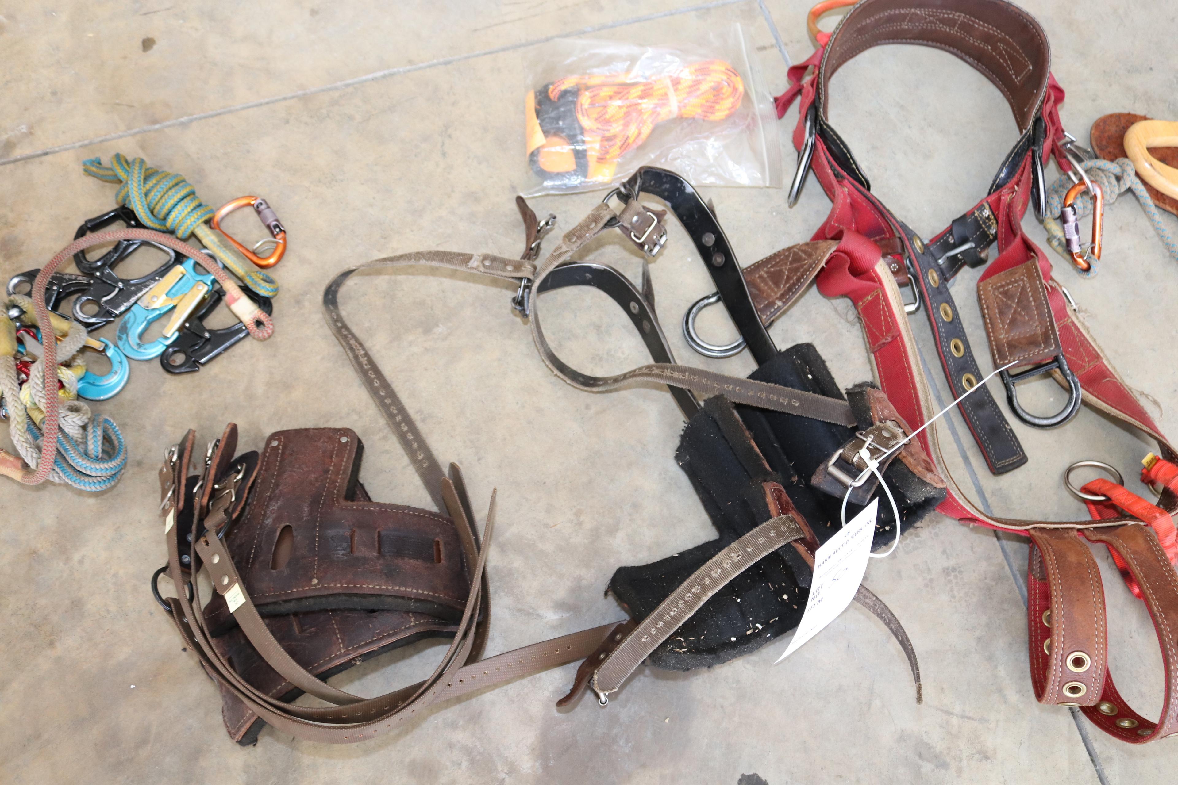 TREE CLIMBING GEAR