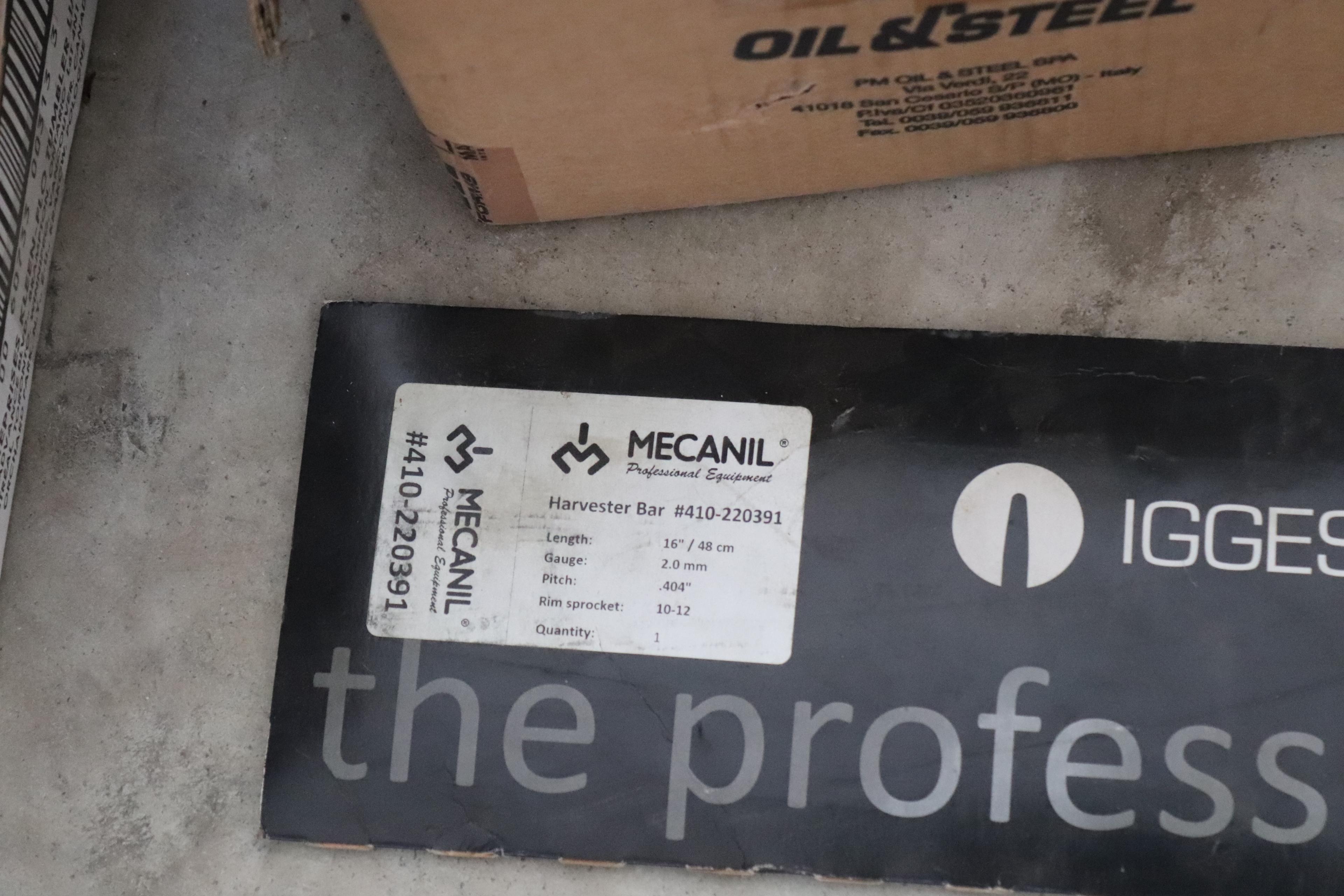 MECANIL SAW BARS AND PARTS