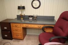 COPPES DESK AND CHAIR