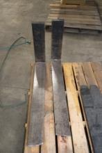 Set of Forklift Forks, approx. 44"; THIS ITEM IS LOCATED AT 21067 Protecta Drive Elkhart, IN 46516