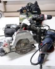 SAW, GRINDER & DRIVER