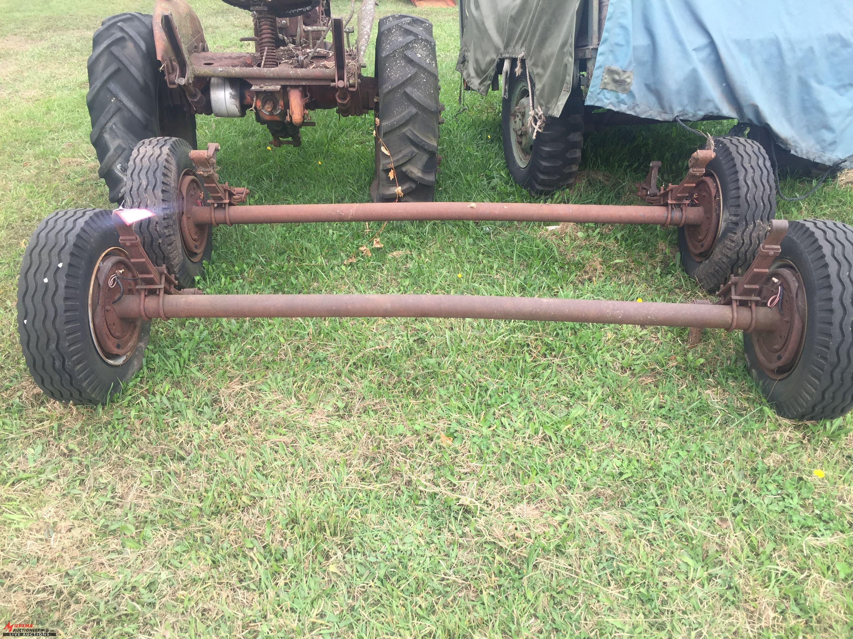 TRAILER AXLES (2)