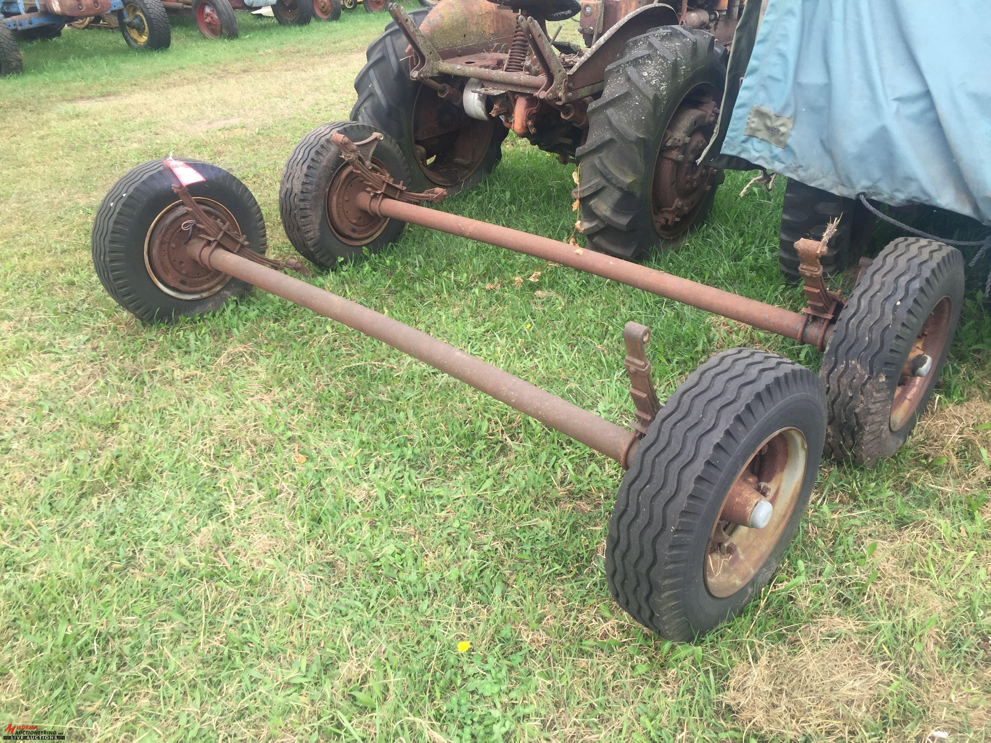 TRAILER AXLES (2)