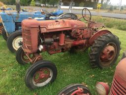 MCCORMICK FARMALL SUPER A TRACTOR, PTO, NOT COMPLETE, MISSING CYLINDER HEADS, POSSIBLY MORE, NON RUN