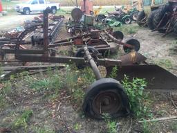PULL TYPE DITCHING PLOW