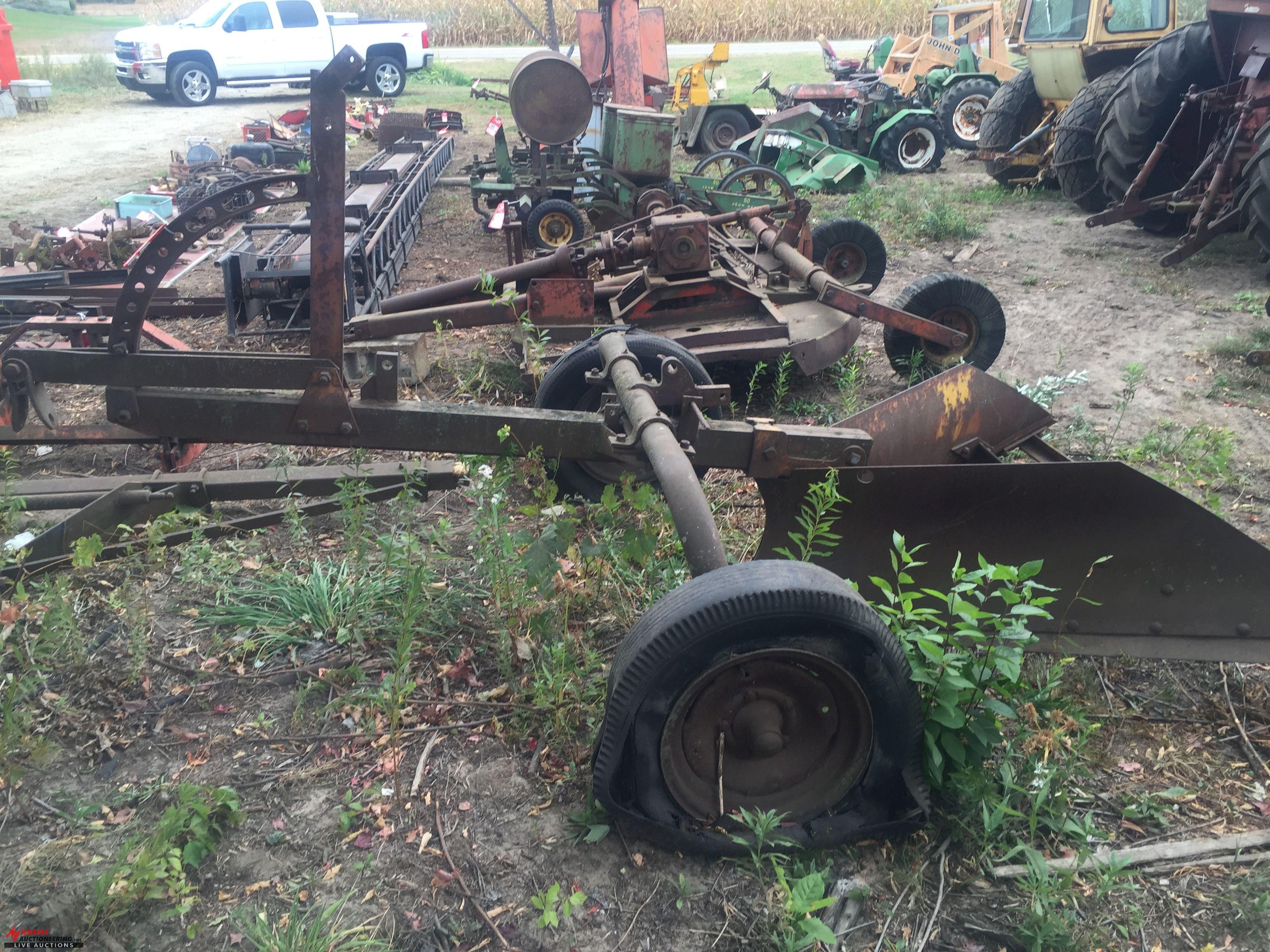 PULL TYPE DITCHING PLOW