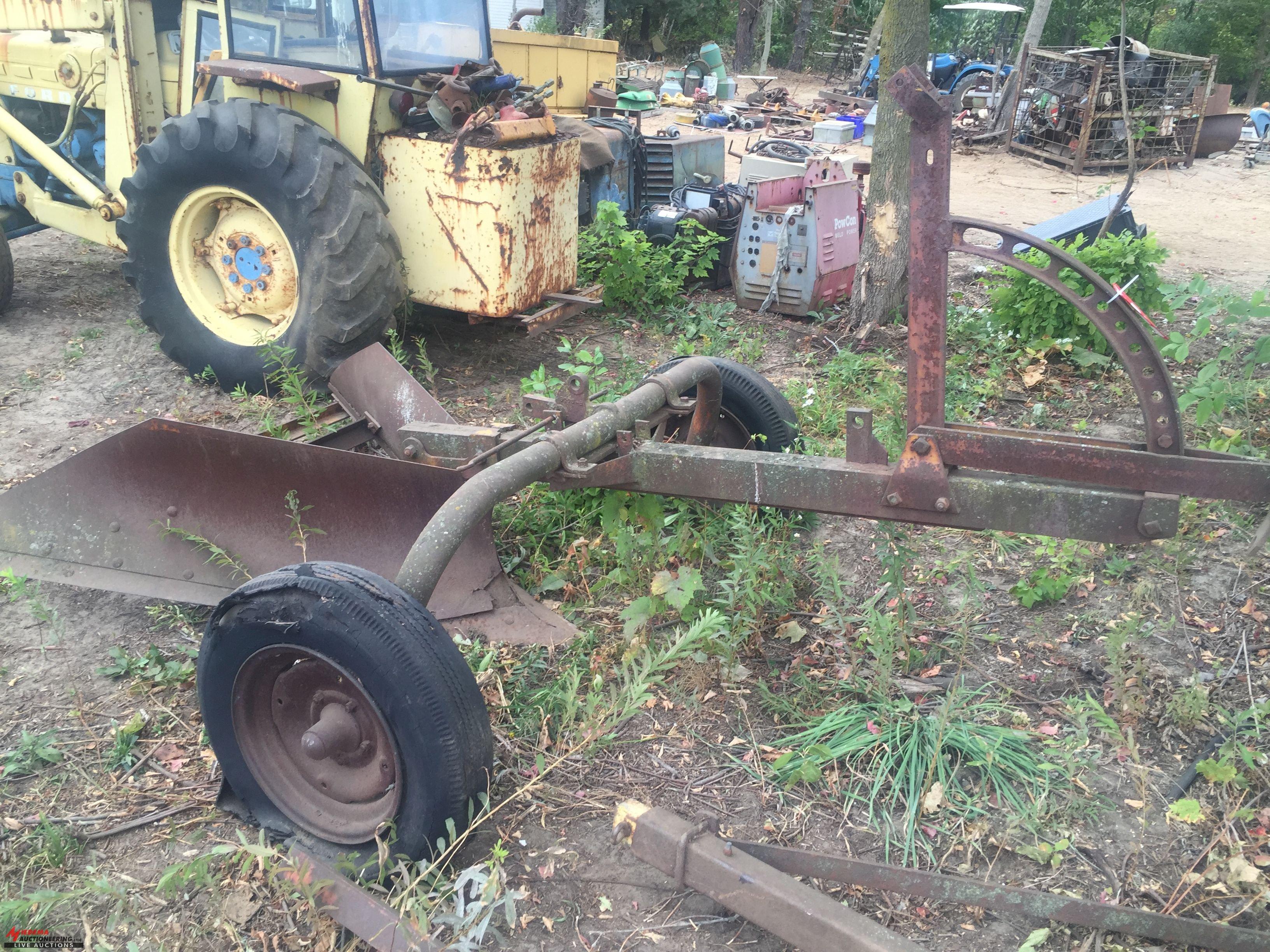 PULL TYPE DITCHING PLOW