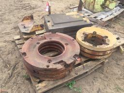 JOHN DEERE REAR DOZER WEIGHTS, FORD REAR TRACTOR WEIGHTS