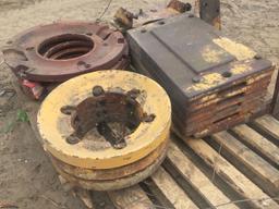 JOHN DEERE REAR DOZER WEIGHTS, FORD REAR TRACTOR WEIGHTS