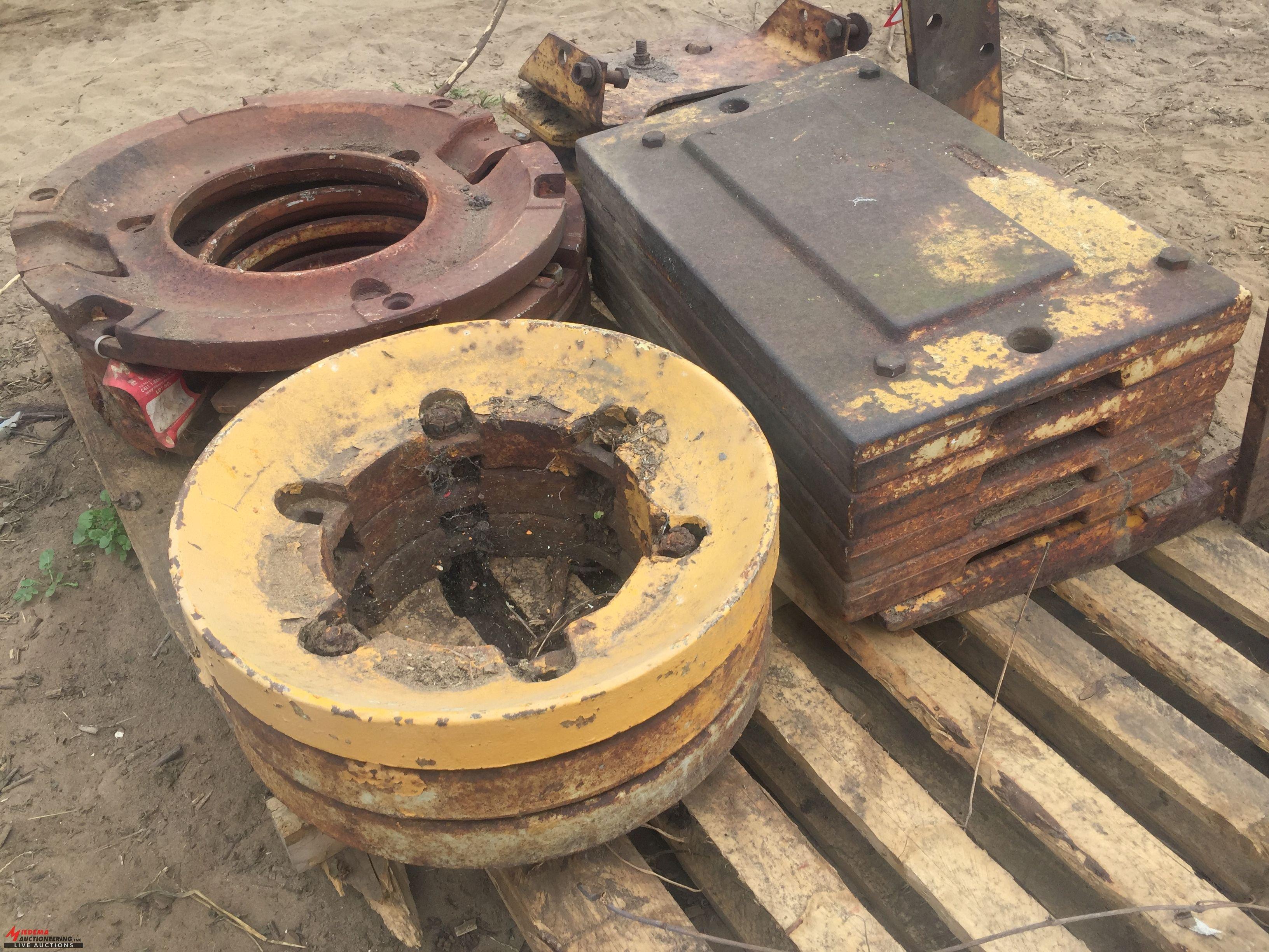 JOHN DEERE REAR DOZER WEIGHTS, FORD REAR TRACTOR WEIGHTS