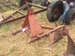 DEARBORN 2-14 ROUNDBACK 3 PT PLOW, NO COULTERS