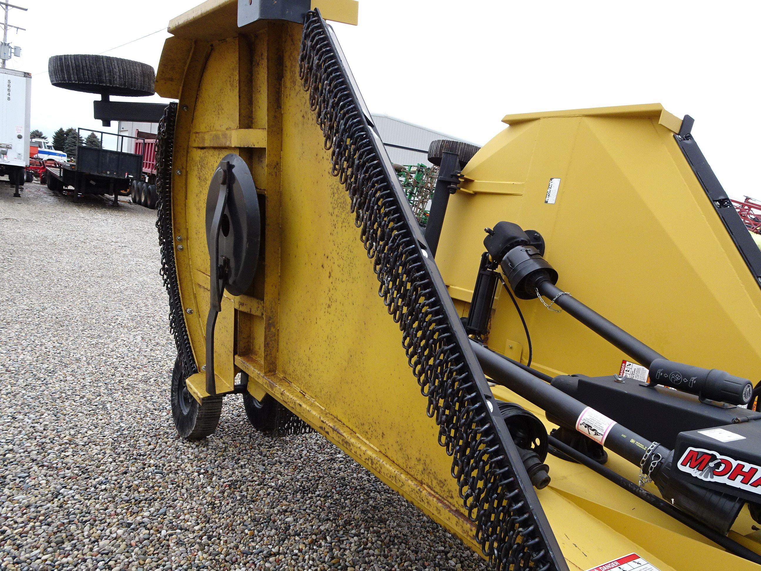 NEW AGMIER MOHAWK 15' BATWING ROTARY CUTTER, DEMO, S/N 202410