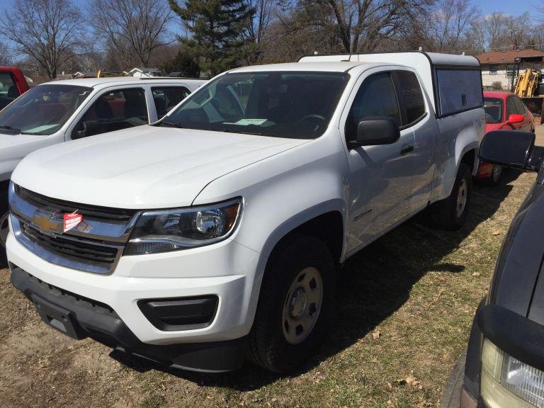 2017 CHEVROLET COLORADO EXTENDED CAB PICKUP, 2.5L GAS ENGINE, AUTO TRANS, 4