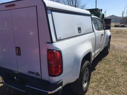 2017 CHEVROLET COLORADO EXTENDED CAB PICKUP, 2.5L GAS ENGINE, AUTO TRANS, 4