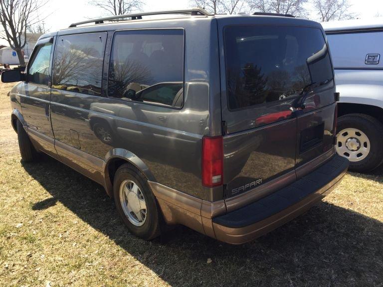 1999 GMC SAFARI VAN, AWD, 4.3L GAS ENGINE, AUTO TRANS, PW/PL/PM, AM/FM/CASS