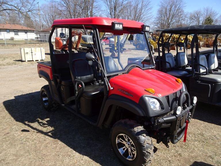 2010 BMX 500CC 4-SEATER UTV, 4x4, FRONT WINCH, 12V, 644 MILES/HOURS SHOWING