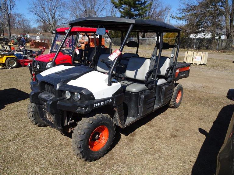 BOBCAT 3400XL 4-SEATER UTV, 4x4, MANUAL DUMP, DIESEL, 1598 HOURS SHOWING