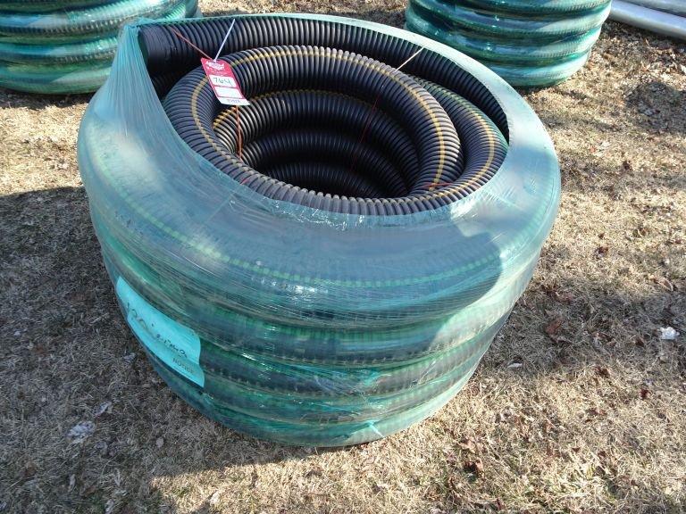 130' OF 3-LINE 2-1'' 1-3/4'' PEX PIPE INSULATED