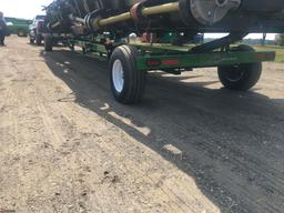 2015 UNVERFERTH AWS-42, ALL WHEEL STEER HEADER CART, 11Lx15 TIRES, WITH STR