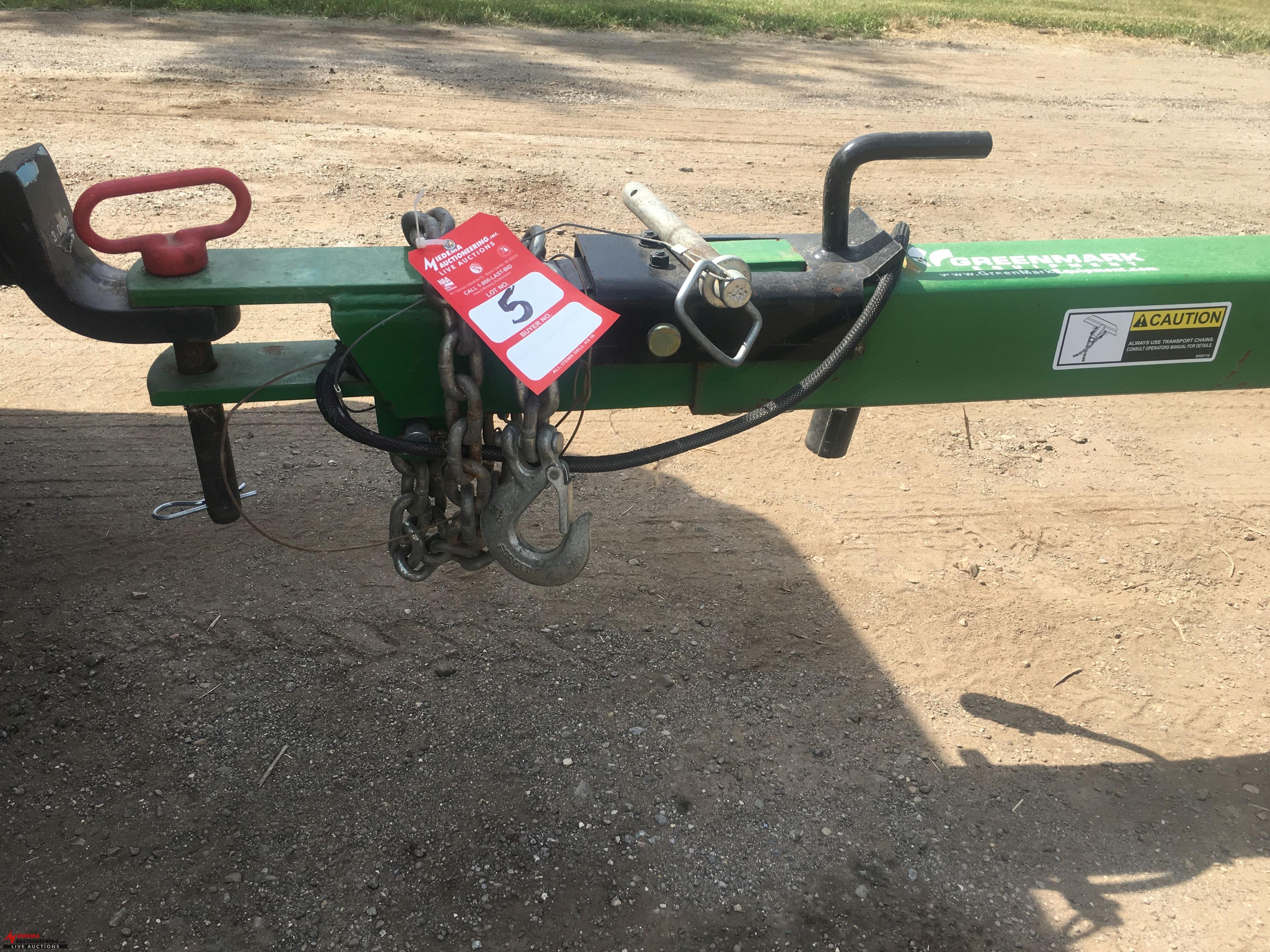 2015 UNVERFERTH AWS-42, ALL WHEEL STEER HEADER CART, 11Lx15 TIRES, WITH STR