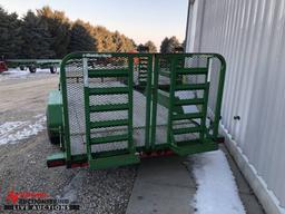 2017 LOADTRAIL TANDEM AXLE CAR HAULER, 10,000LB, 83''X20', REAR SPLIT GATE, VIN:4ZECH2029H1126765, 1