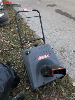 CRAFTSMAN SINGLE STAGE SNOWBLOWER, 21''