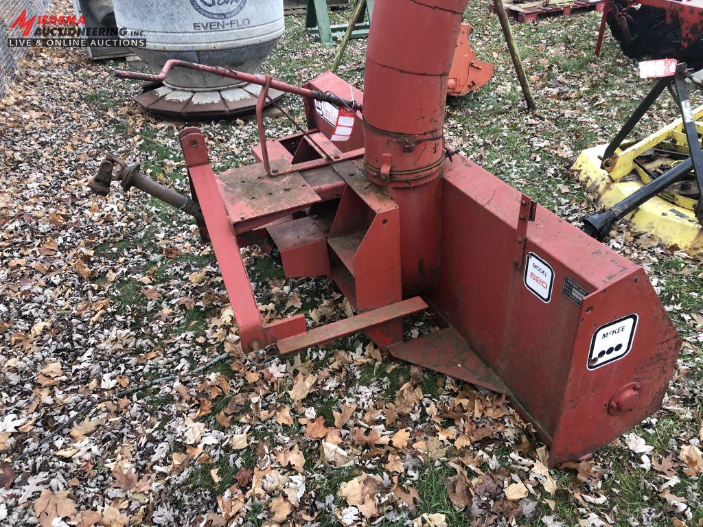 SNO-LANDER 7' SNOWBLOWER, 2-STAGE, 3-POINT