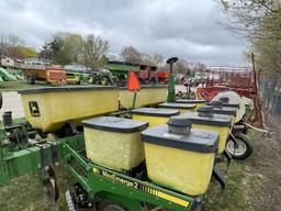 JOHN DEERE 7200 MAX EMERGE 2 4-ROW PLANTER, 30'' ROWS, NEW PRECISION CORN METERS, SOYBEAN CUPS, MONI