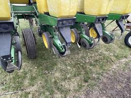 JOHN DEERE 7200 MAX EMERGE 2 4-ROW PLANTER, 30'' ROWS, NEW PRECISION CORN METERS, SOYBEAN CUPS, MONI