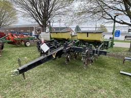 JOHN DEERE 7200 MAX EMERGE 2 4-ROW PLANTER, 30'' ROWS, NEW PRECISION CORN METERS, SOYBEAN CUPS, MONI