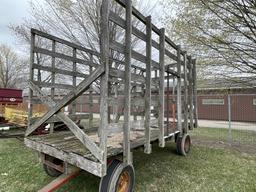 8' X 16' BALE WAGON WITH KEWANEE 8-TON GEAR