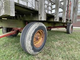 8' X 16' BALE WAGON WITH KEWANEE 8-TON GEAR