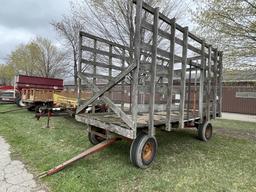 8' X 16' BALE WAGON WITH KEWANEE 8-TON GEAR