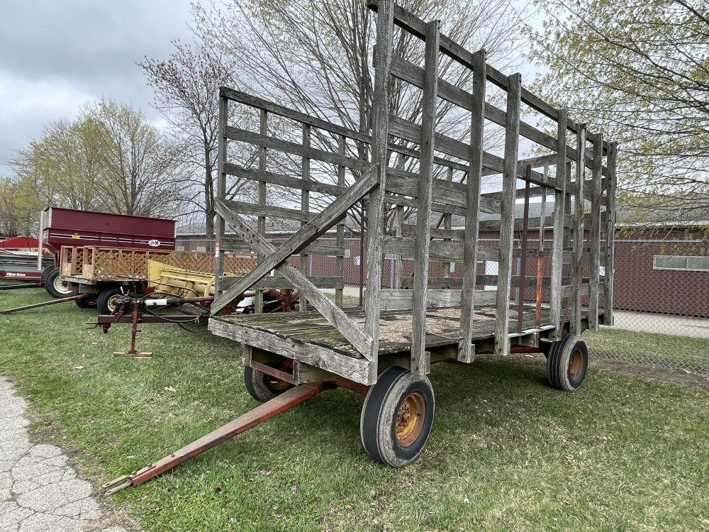 8' X 16' BALE WAGON WITH KEWANEE 8-TON GEAR