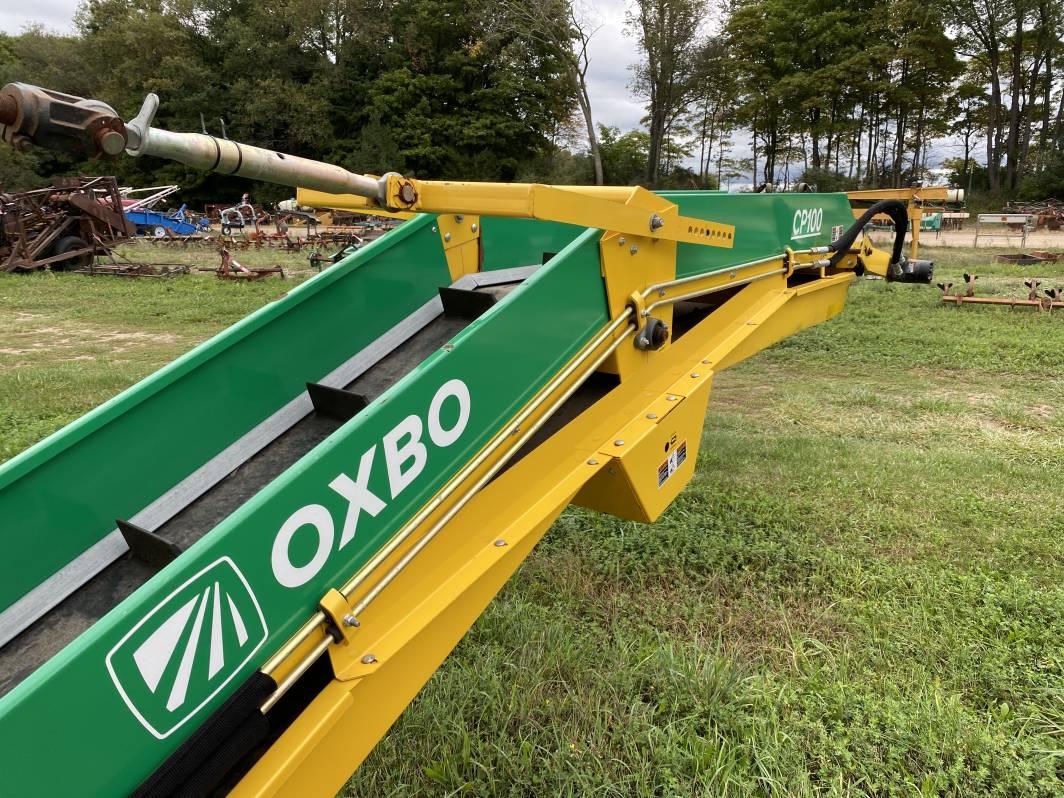 OXBO PIXALL CP100 SWEET CORN PULLER, PICKED 30 ACRES, LINE NEW CONDITION